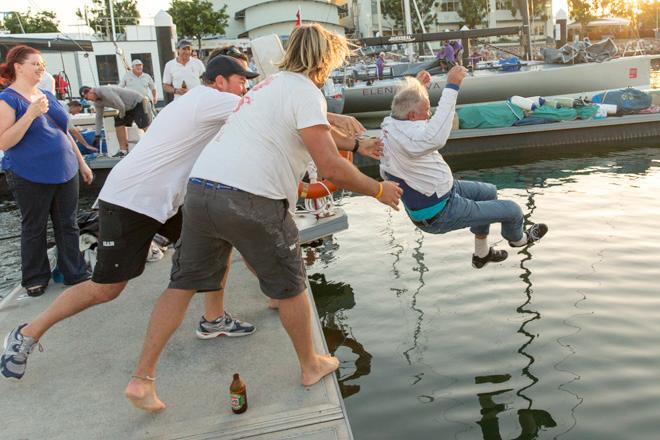 Box Cox dunked - Audi IRC Australian Champions 2014 © Andrea Francolini http://www.afrancolini.com/